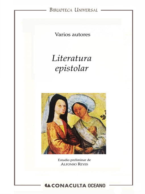 Title details for Literatura epistolar by Varios Varios - Available